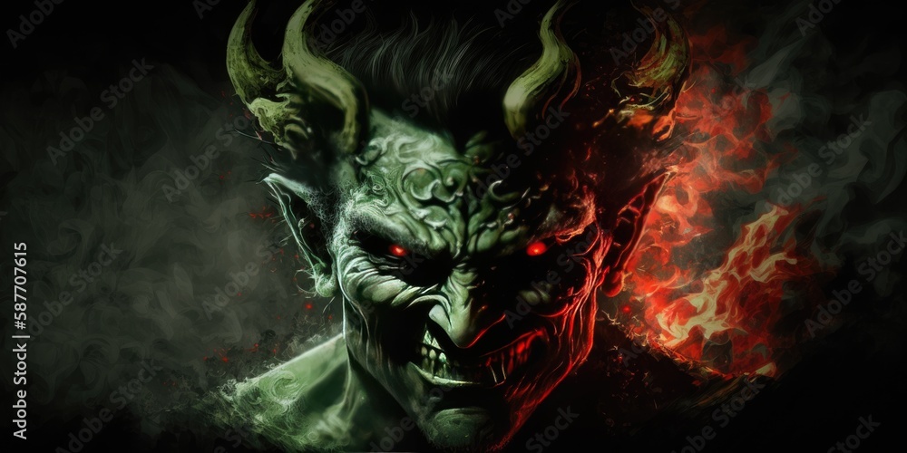 Creature, daemons, mythic creature, Generative AI Creature, daemons, mythic creature, Generative AI
