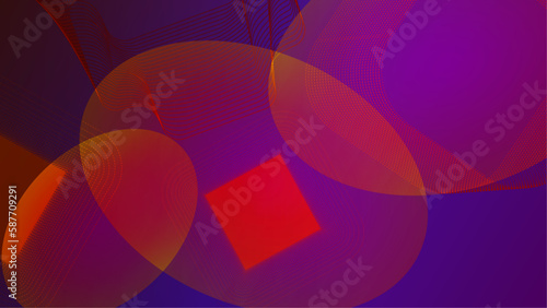 Glowing purple color minimal abstract background 