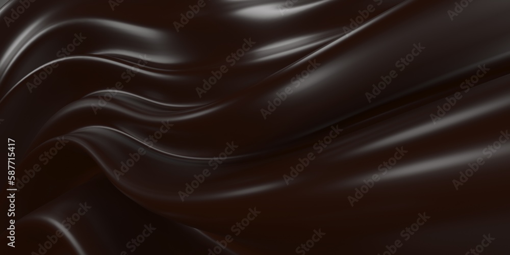 Chocolate background. Melted choco mass Chocolate background. Melted choco mass