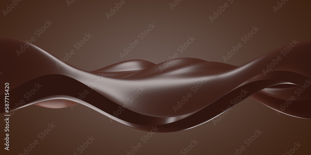 Chocolate background. Melted choco mass Chocolate background. Melted choco mass