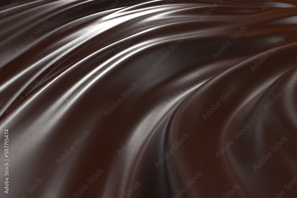Chocolate background. Melted choco mass Chocolate background. Melted choco mass