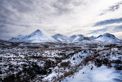 Snow in Scotland © Richard Abraham