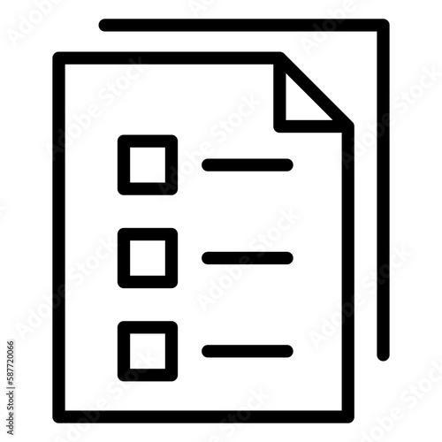 Checklist icon