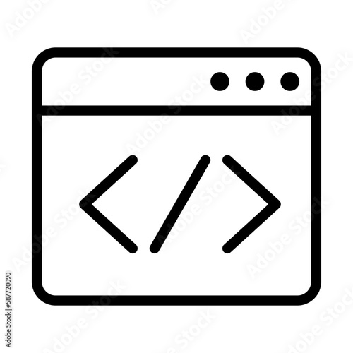 Coding icon