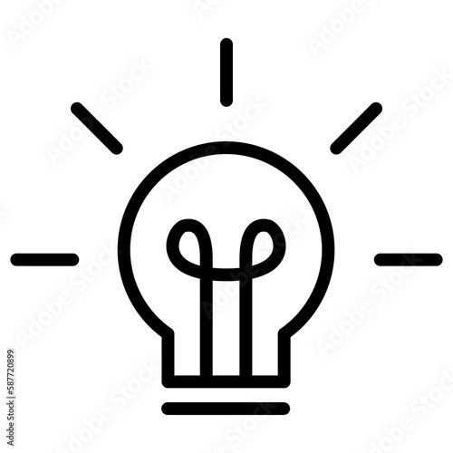 Light bulb icon