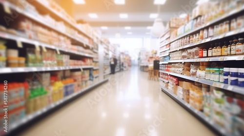 Wallpaper Mural Stunning Supermarket Blurred Backgrounds for Your Creative Projects Torontodigital.ca