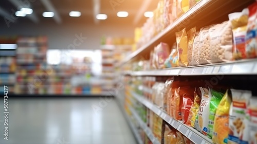 Wallpaper Mural Stunning Supermarket Blurred Backgrounds for Your Creative Projects Torontodigital.ca