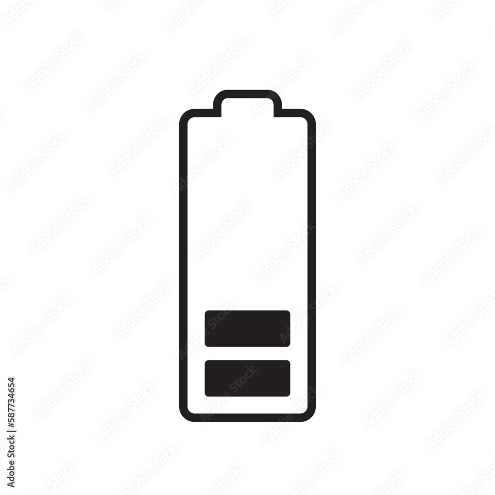 Battery indicator vector icon. Accumulator battery charge energy flat sign design. Battery isolated symbol pictogram. UX UI icon Battery indicator vector icon. Accumulator battery charge energy flat sign design. Battery isolated symbol pictogram. UX UI icon