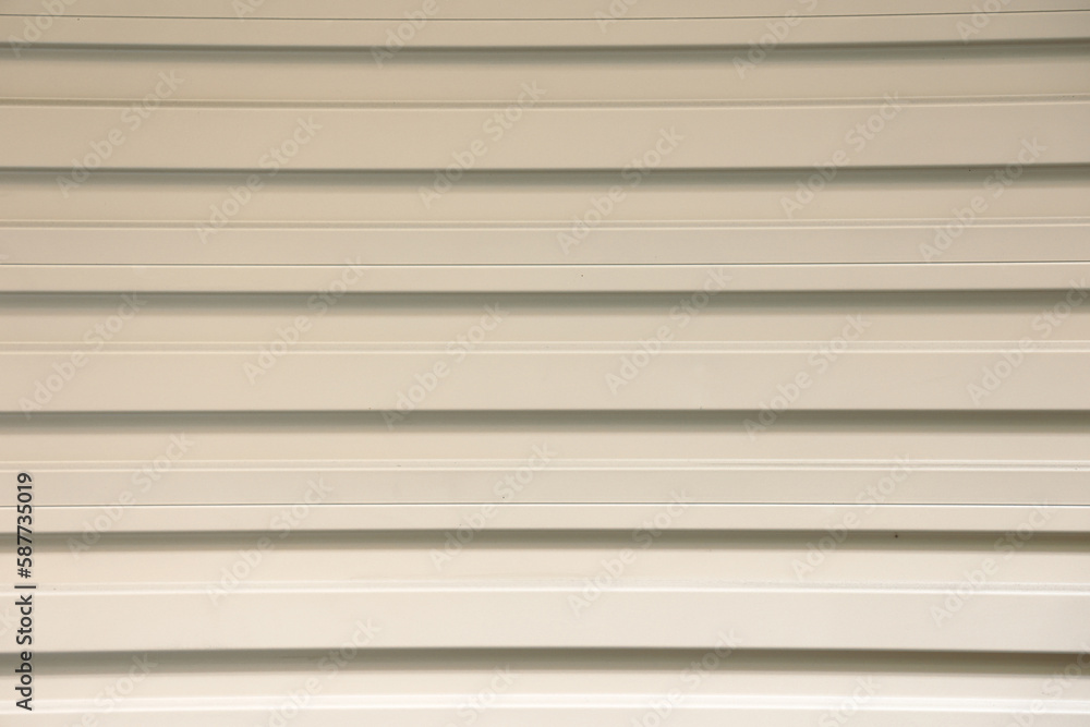 Fototapeta premium iron door row background texture cream color