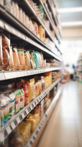 Stunning Supermarket Blurred Backgrounds for Your Creative Projects