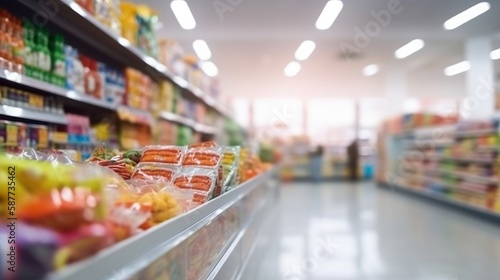 Stunning Supermarket Blurred Backgrounds for Your Creative Projects