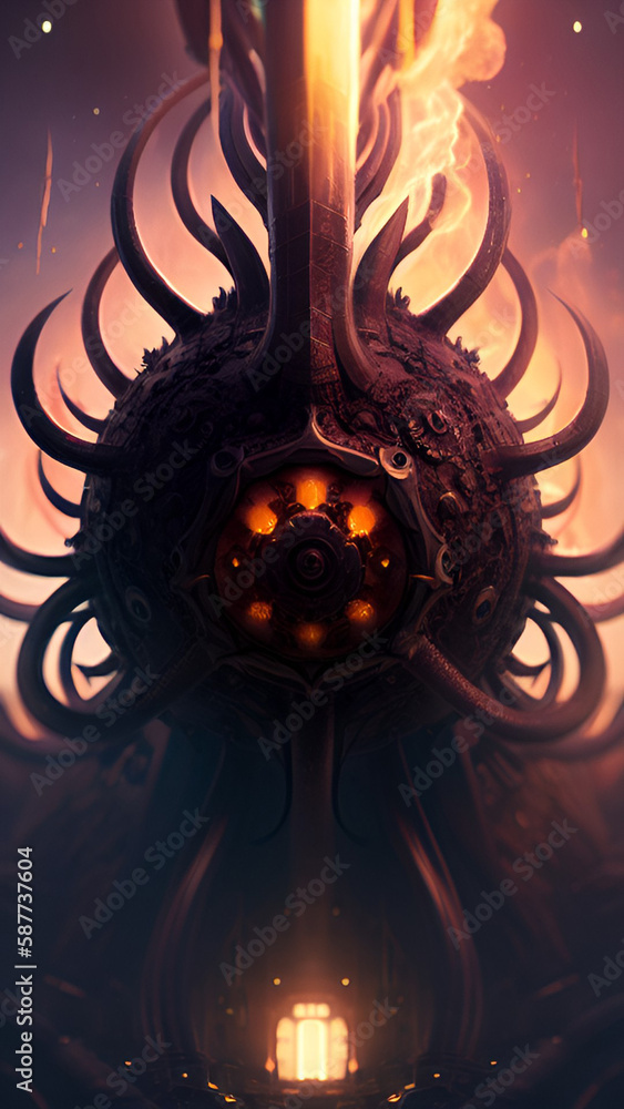 Lovecraft Art and Illustration - generative ai, üretken yapay zeka