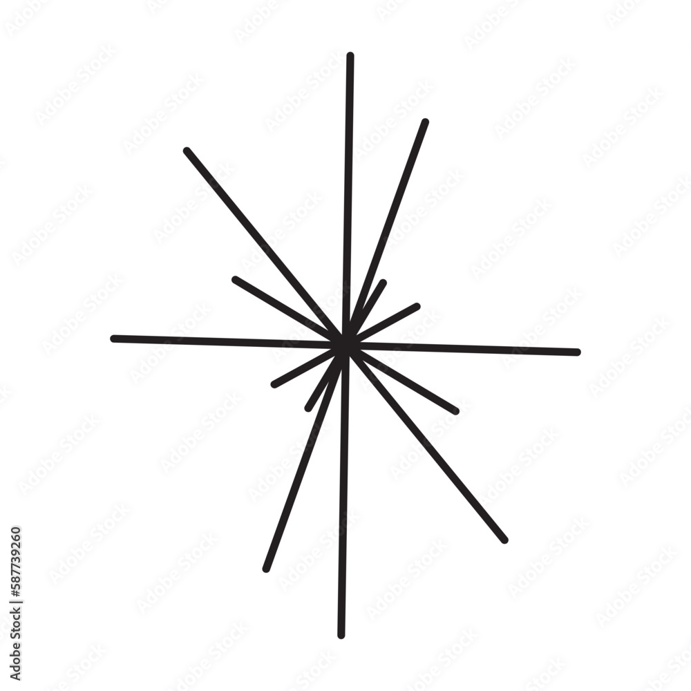 Mid Century Vector Element