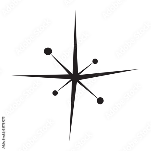 Mid Century Vector Element