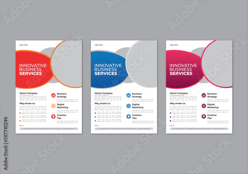 professional business flyer design corporate