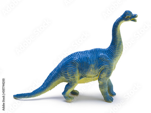 Tall Blue Dinosaur © pixelrobot