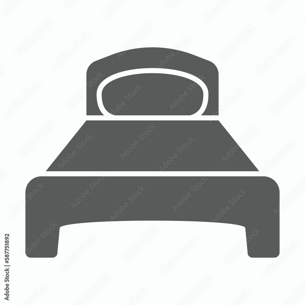 ..bed icon, sleep vector, couch illustration ..bed icon, sleep vector, couch illustration