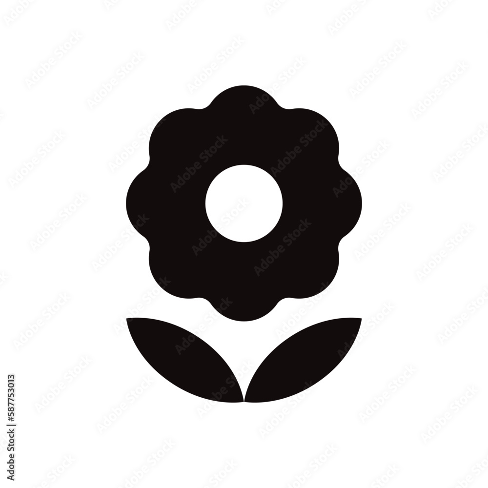Flower vector icon. Floral sign. Flower flat sign design. Flower symbol pictogram. UX UI icon Flower vector icon. Floral sign. Flower flat sign design. Flower symbol pictogram. UX UI icon