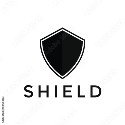 Free Download simple shield logo design template - GFXLoad