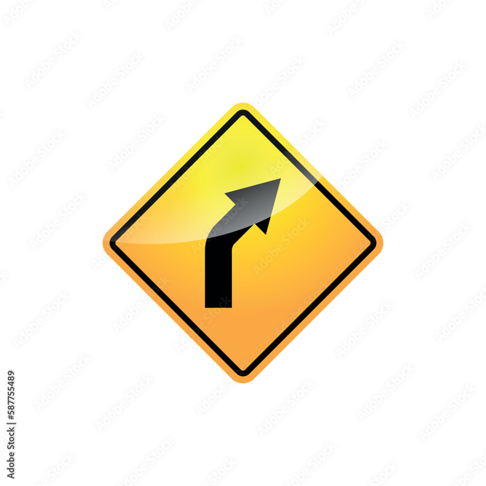 Traffic Sign Street Sign Icon Vector Template Traffic Sign Street Sign Icon Vector Template