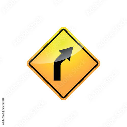 Free Download Traffic Sign  Street Sign Icon Vector Template - GFXLoad