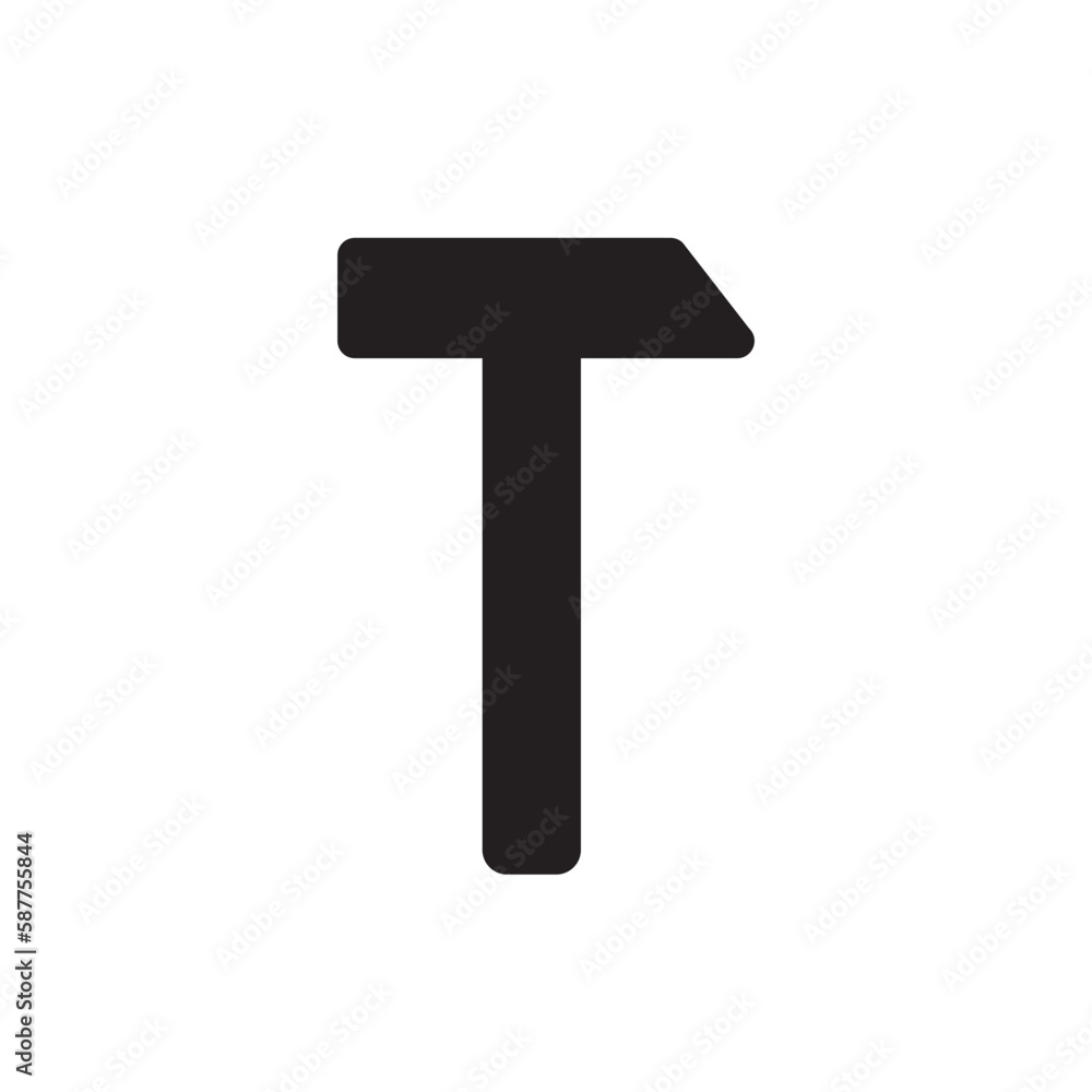 Hammer vector icon. Hammer instrument flat sign design. Hammer tool symbol pictogram. UX UI icon Hammer vector icon. Hammer instrument flat sign design. Hammer tool symbol pictogram. UX UI icon