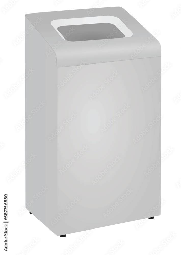Home recycle bin. vector illustration Home recycle bin. vector illustration