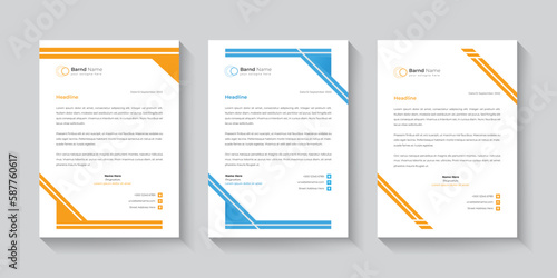 Letterhead Design Template