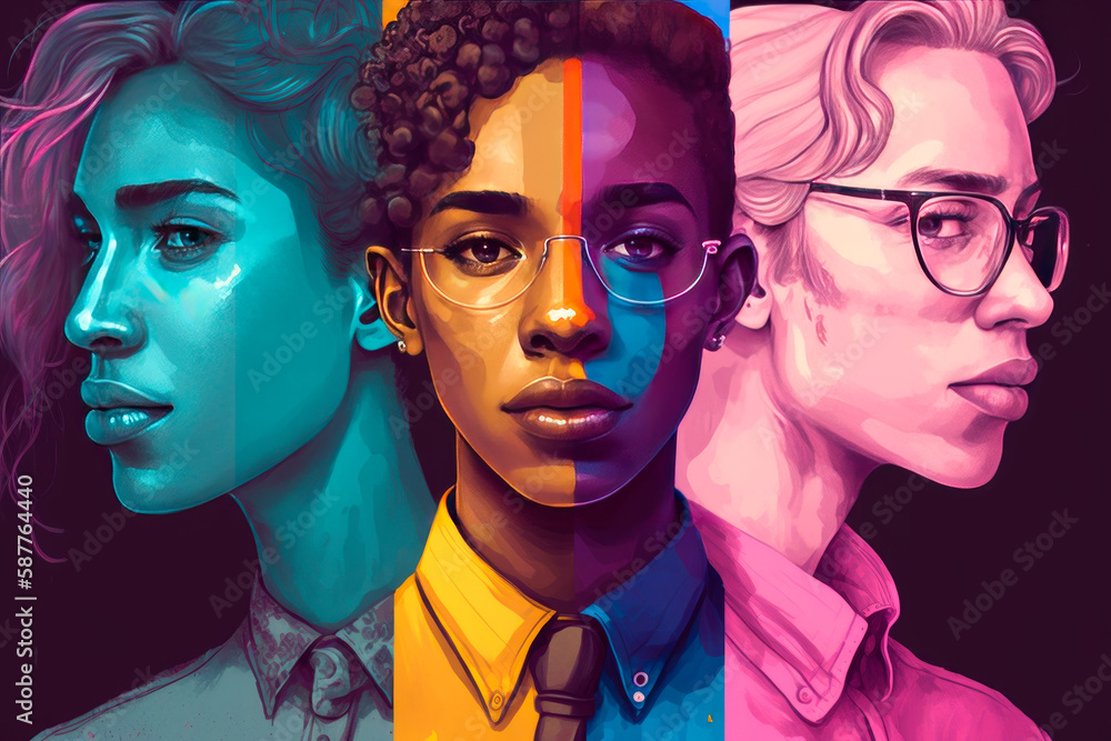 transformation of a person in a gender change, Three stages of a