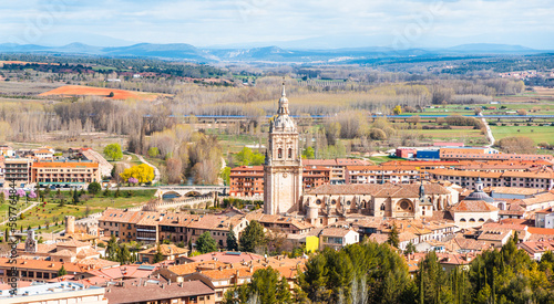 tourism at Burgo de Osma- Soria province in Spain, Castile and Leon