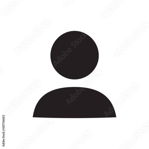 User vector icon. Add member person flat sign design. Man pictogram illustration of user symbol pictogram. UX UI icon