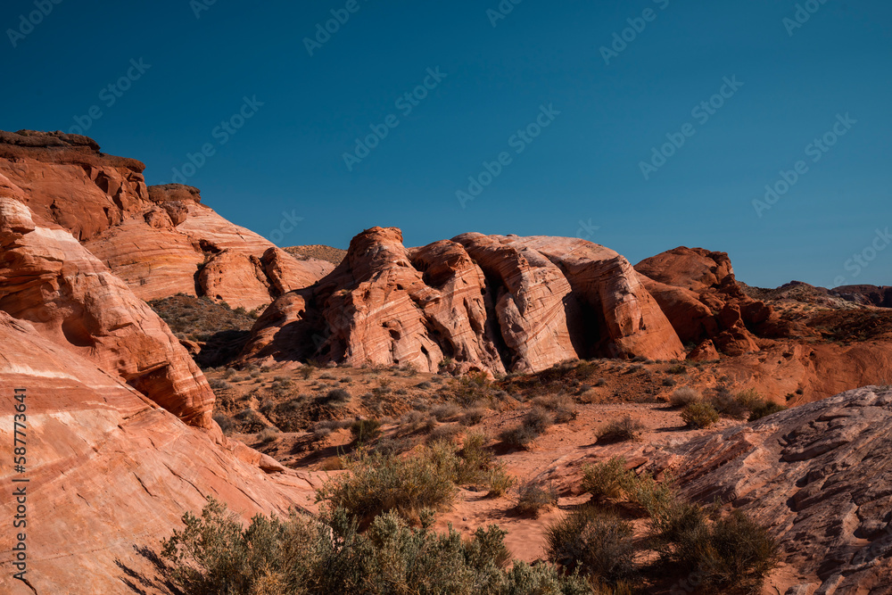 Red rocks in Valley of Fire, NV