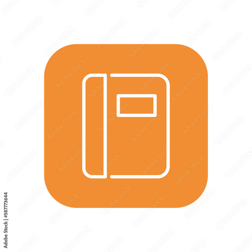 Note Book icon vector stock. Note Book icon vector stock.