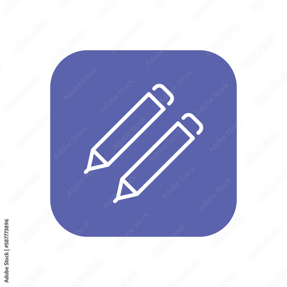 Pencil icon vector stock. Pencil icon vector stock.