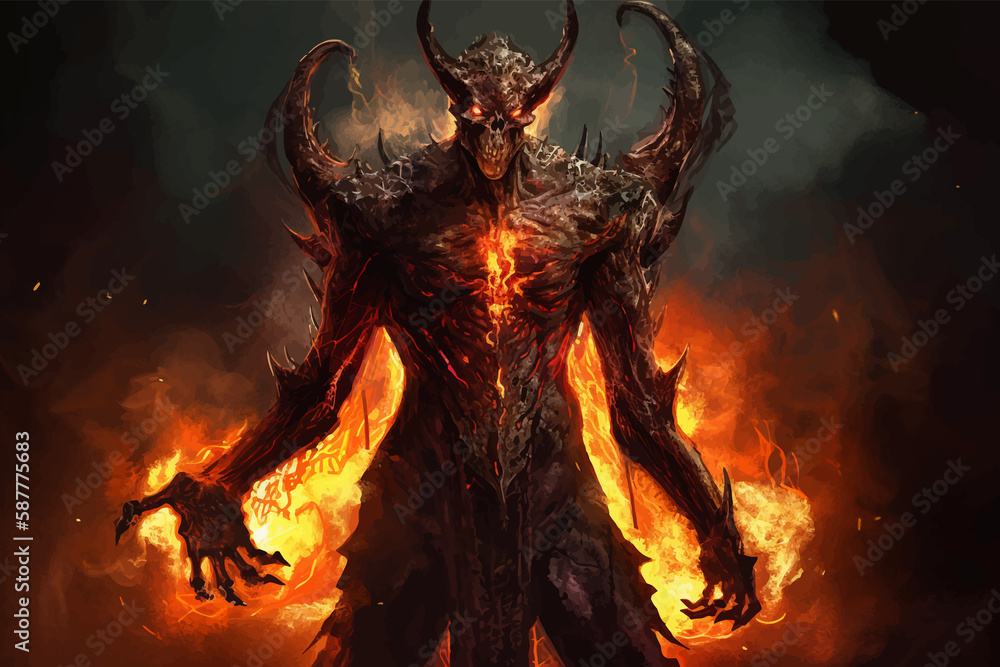 Ruler of the Underworld and hell a powerful leader of the dark realm