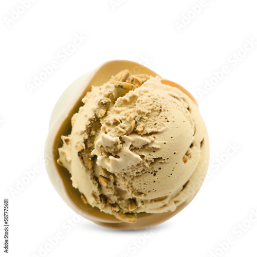 Ice cream scoop. Generative AI