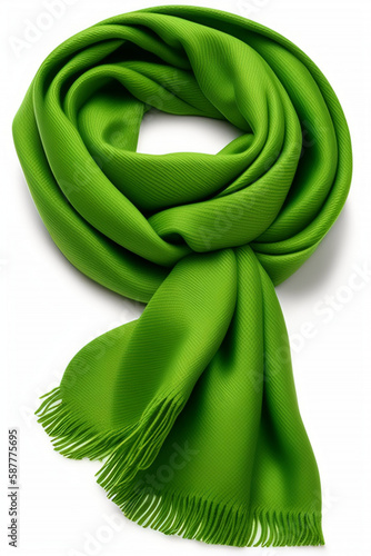 Scarf on white background. Generative AI