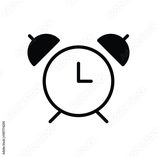 Alram icon vector stock.