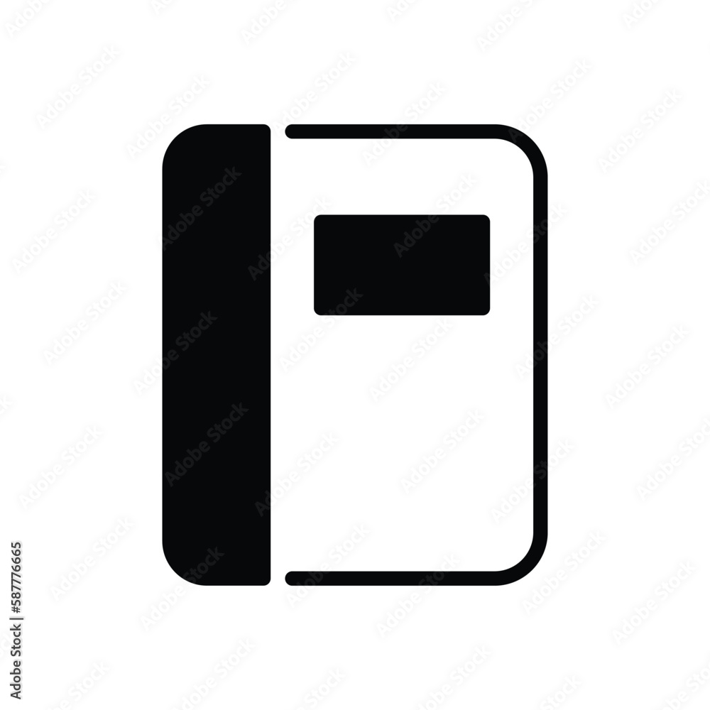 Note Book icon vector stock. Note Book icon vector stock.