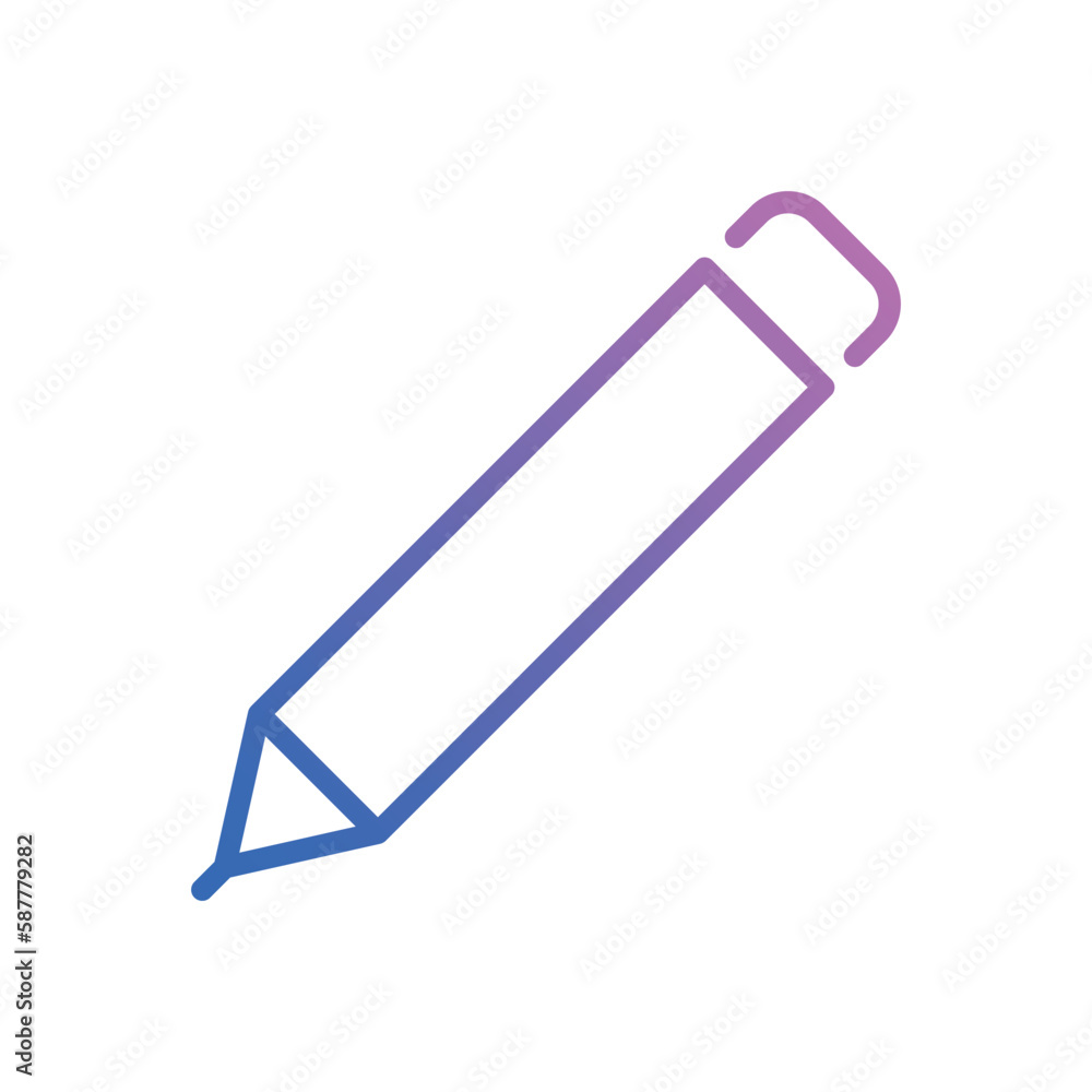Pencil icon vector stock. Pencil icon vector stock.