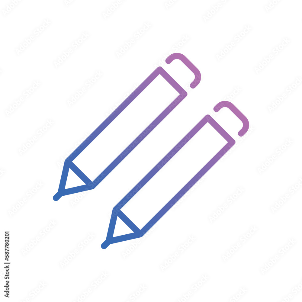 Pencil icon vector stock. Pencil icon vector stock.
