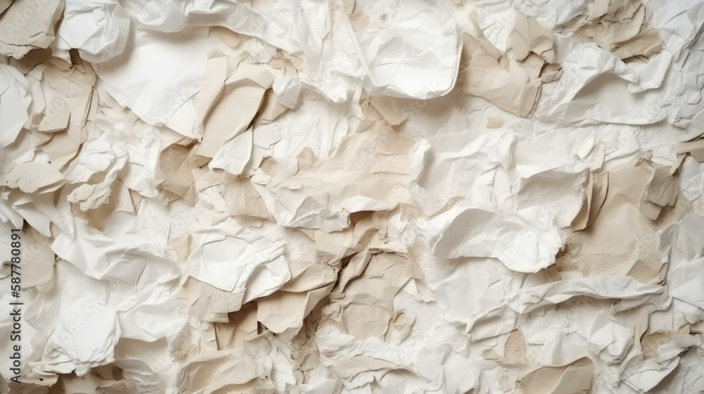 Rough White Recycled Paper Texture Close-Up Rough White Recycled Paper Texture Close-Up