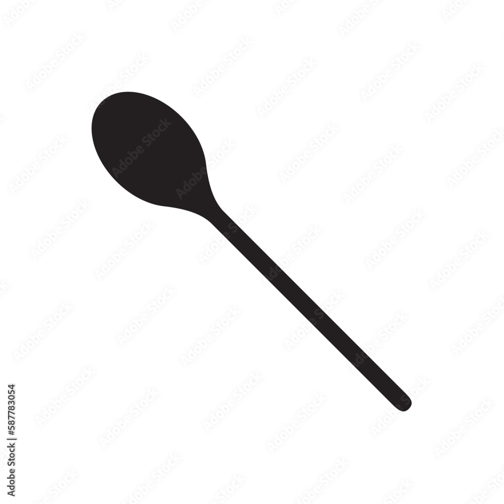 Spoon vector icon. Spoon flat sign design. Spoon symbol pictogram. UX UI icon Spoon vector icon. Spoon flat sign design. Spoon symbol pictogram. UX UI icon