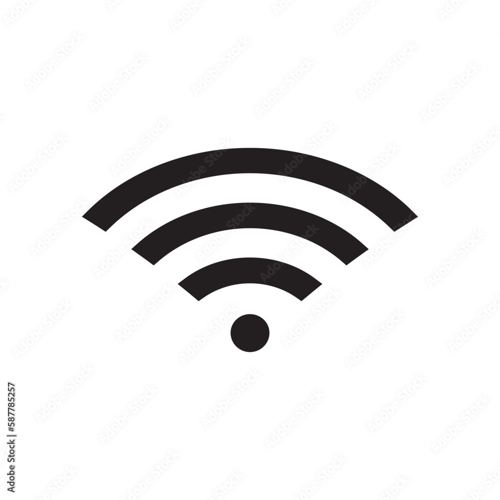 Wifi signal connect vector icon, wireless internet connection flat sign design. Wi-fi isolated symbol pictogram. UX UI icon Wifi signal connect vector icon, wireless internet connection flat sign design. Wi-fi isolated symbol pictogram. UX UI icon
