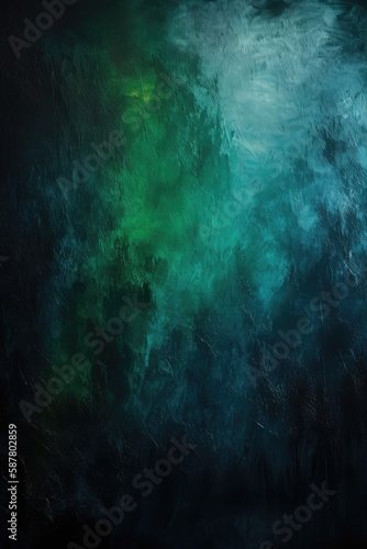 Dark green Background Studio Portrait Backdrop Image Photography with lightspots