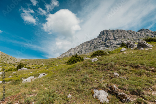 Panorama of Pindus Mountain (Vikos National
