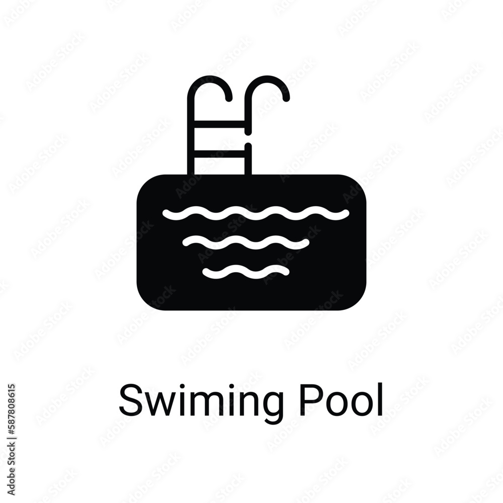 Swiming Pool icon. Suitable for Web Page,Mobile,App,UI,UX�and�GUI�design.