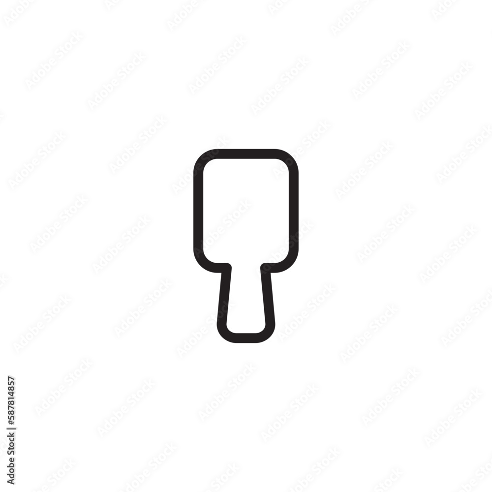 Brush Dental Beauty Outline Icon Brush Dental Beauty Outline Icon