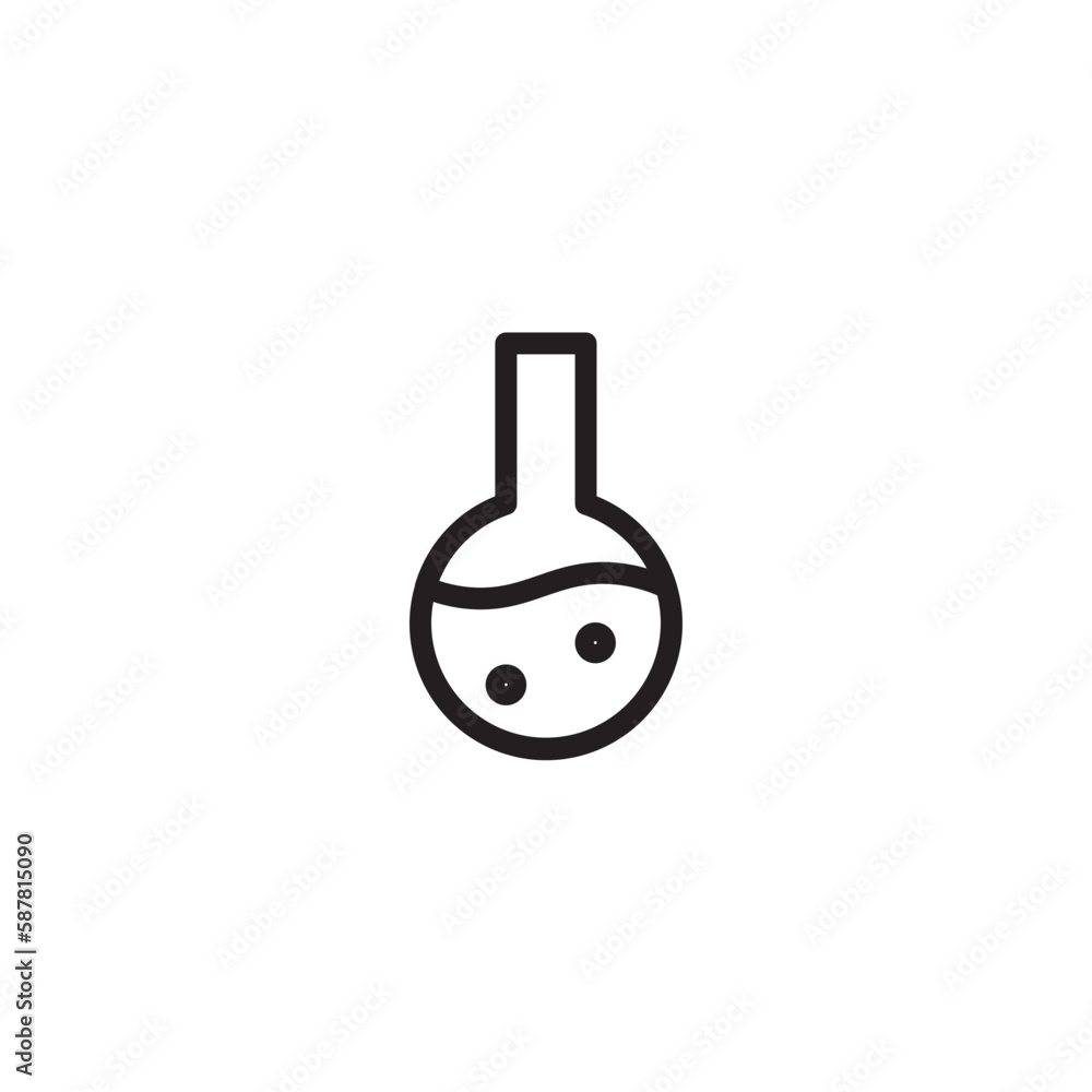 Lab Flask Lab Outline Icon Lab Flask Lab Outline Icon