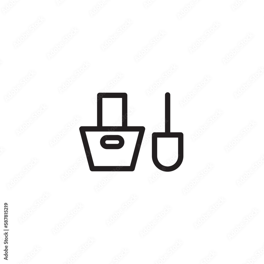 Paint Polish Nail Outline Icon Paint Polish Nail Outline Icon